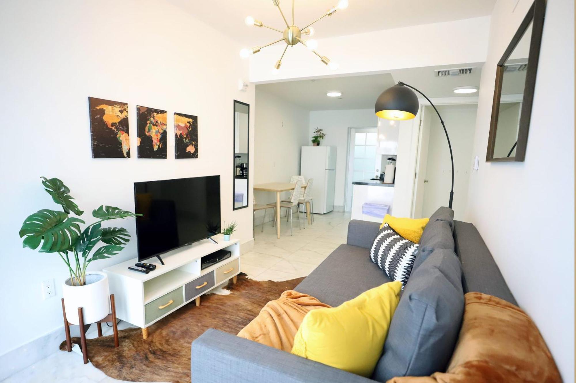 South Beach 2 Bedroom Family Pet Friendly Apartment With Free Parking On Premise マイアミビーチ エクステリア 写真
